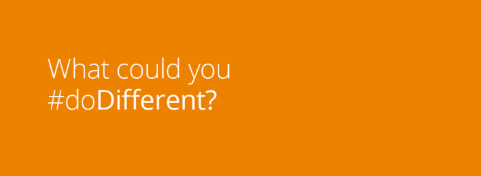 The easiest way to #doDifferent